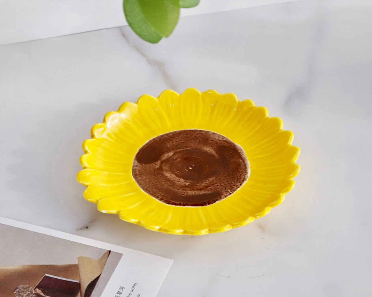 Sunflower Jewelry Dish